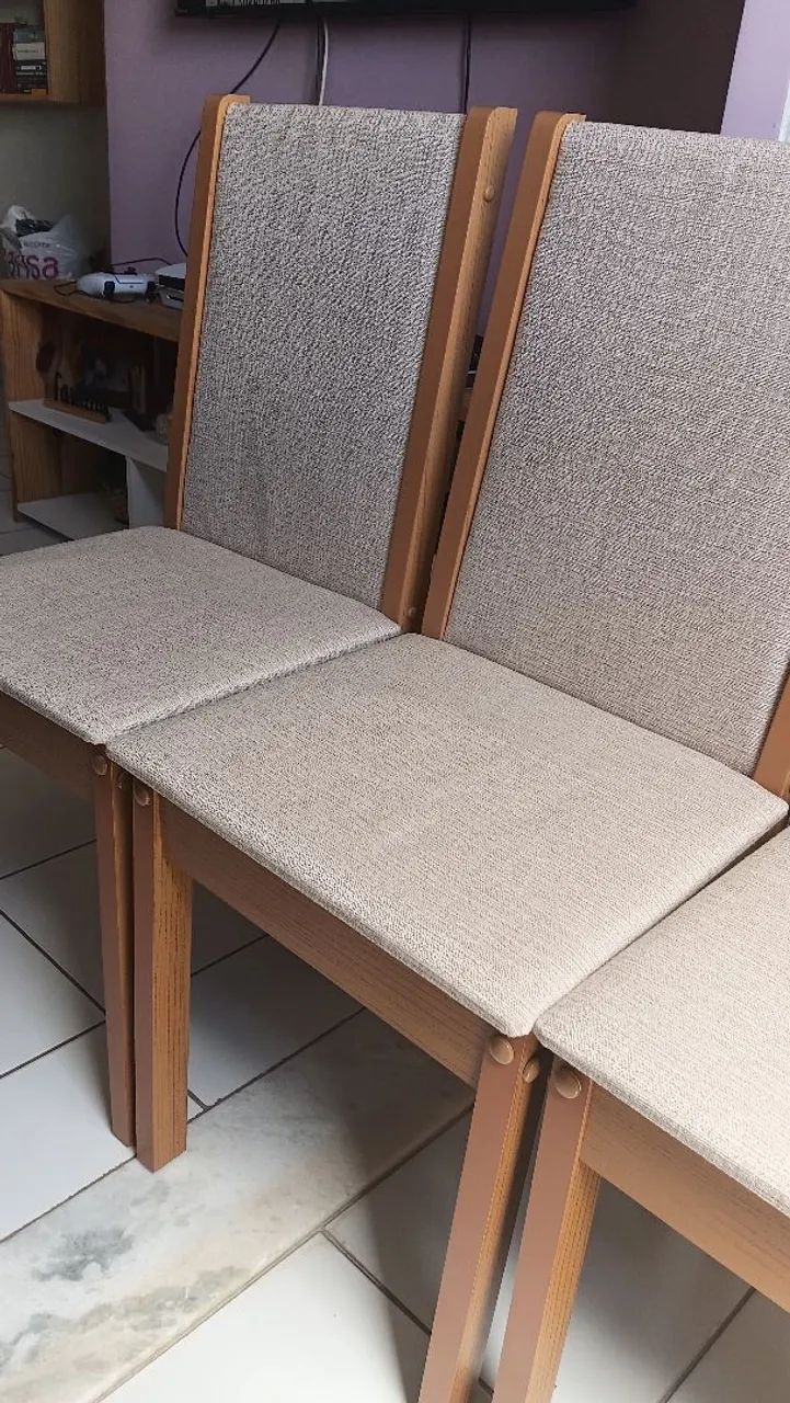 4 Cadeiras + Base de mesa  - Foto 4