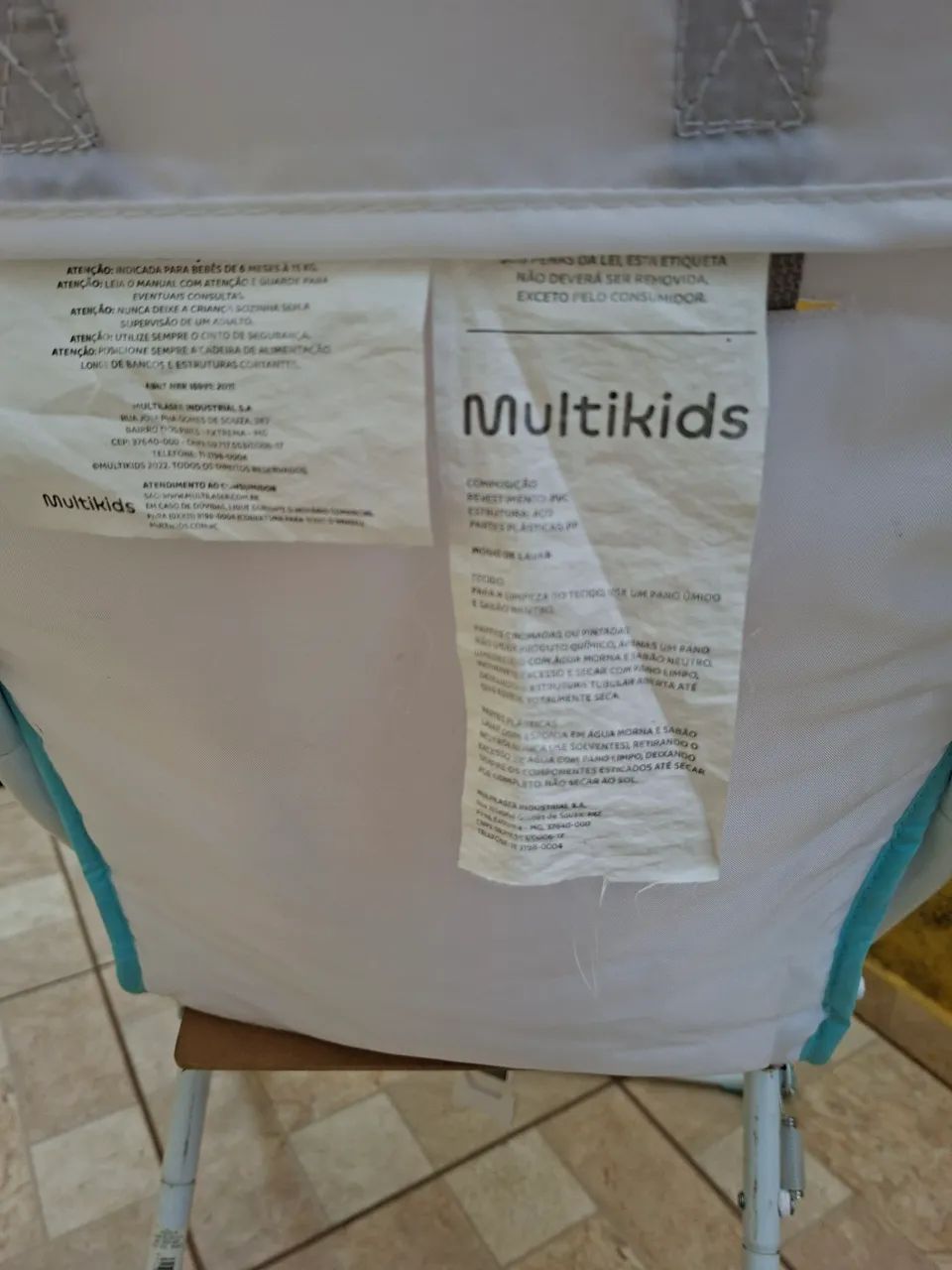 Cadeirinha Alimentação Multikids - Foto 4