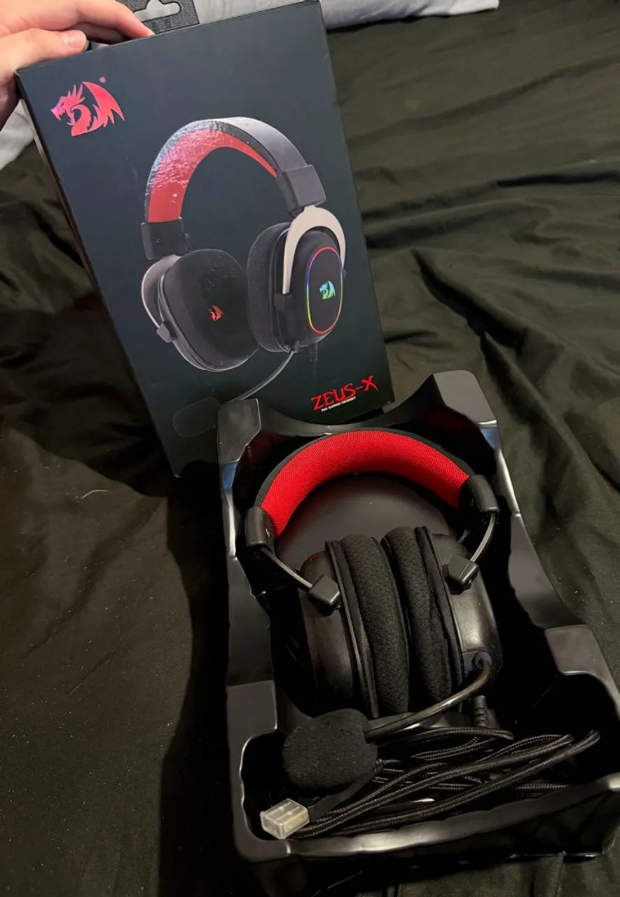 Headset Redragon Zeus X RGB - Foto 5