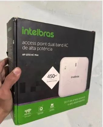 Roteador Access Point Intelbras Ap1250 AC Max novo barbada promoção desapego