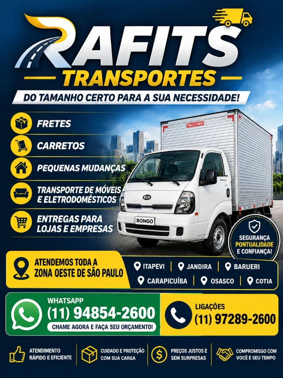  Carretos Fretes e Pequenas mudanças.