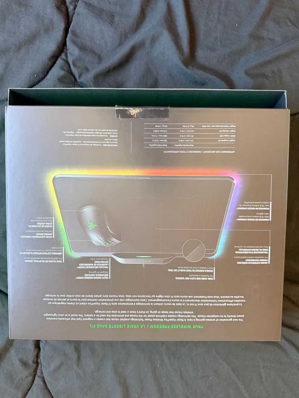 Mouse Gamer Razer Mamba + Mousepad Firefly - Foto 2