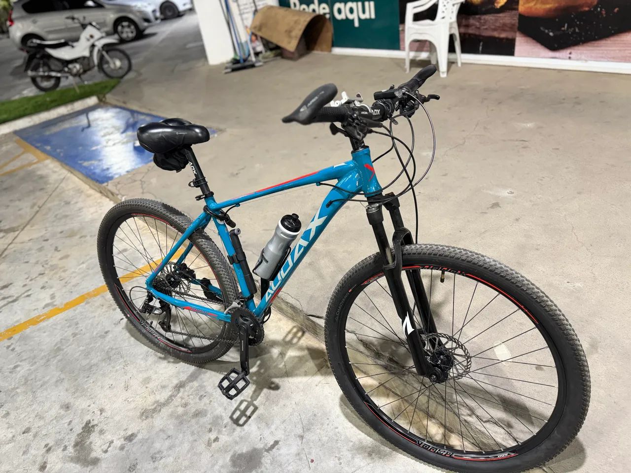 Bicicleta aro 29? muito nova e equipada  - Foto 4