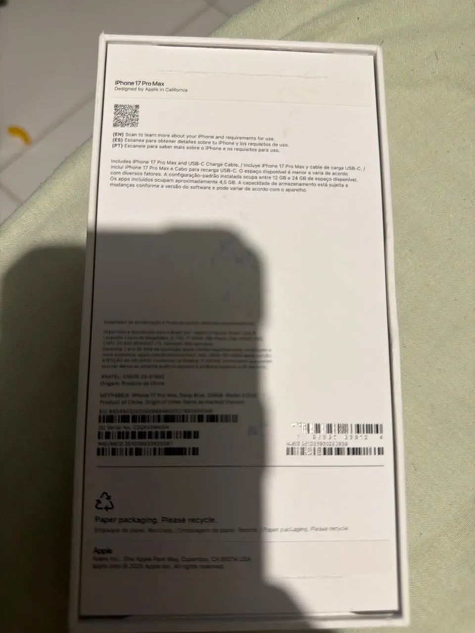 Caixa iPhone pro max 17  - Foto 2
