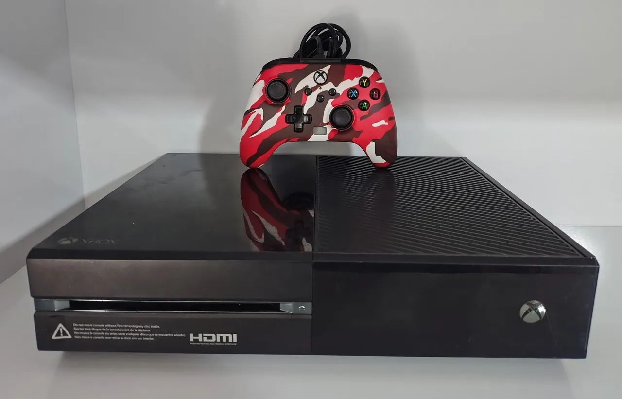 Xbox One Fat com jogos  - Foto 4
