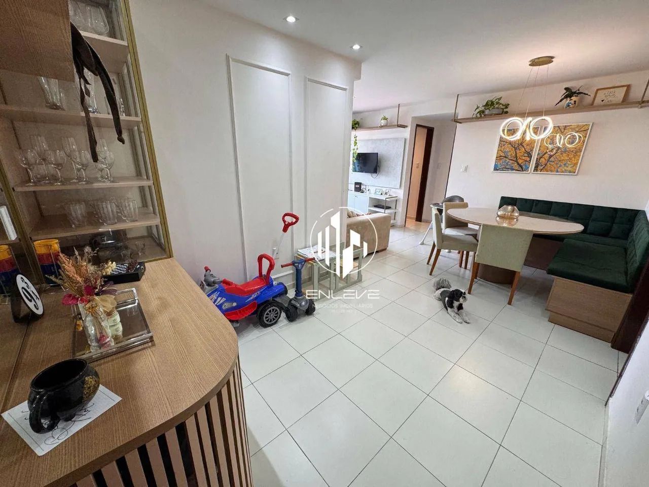 Apartamento projetado com 02 quartos + DCE no Jardim Oceania - Foto 5