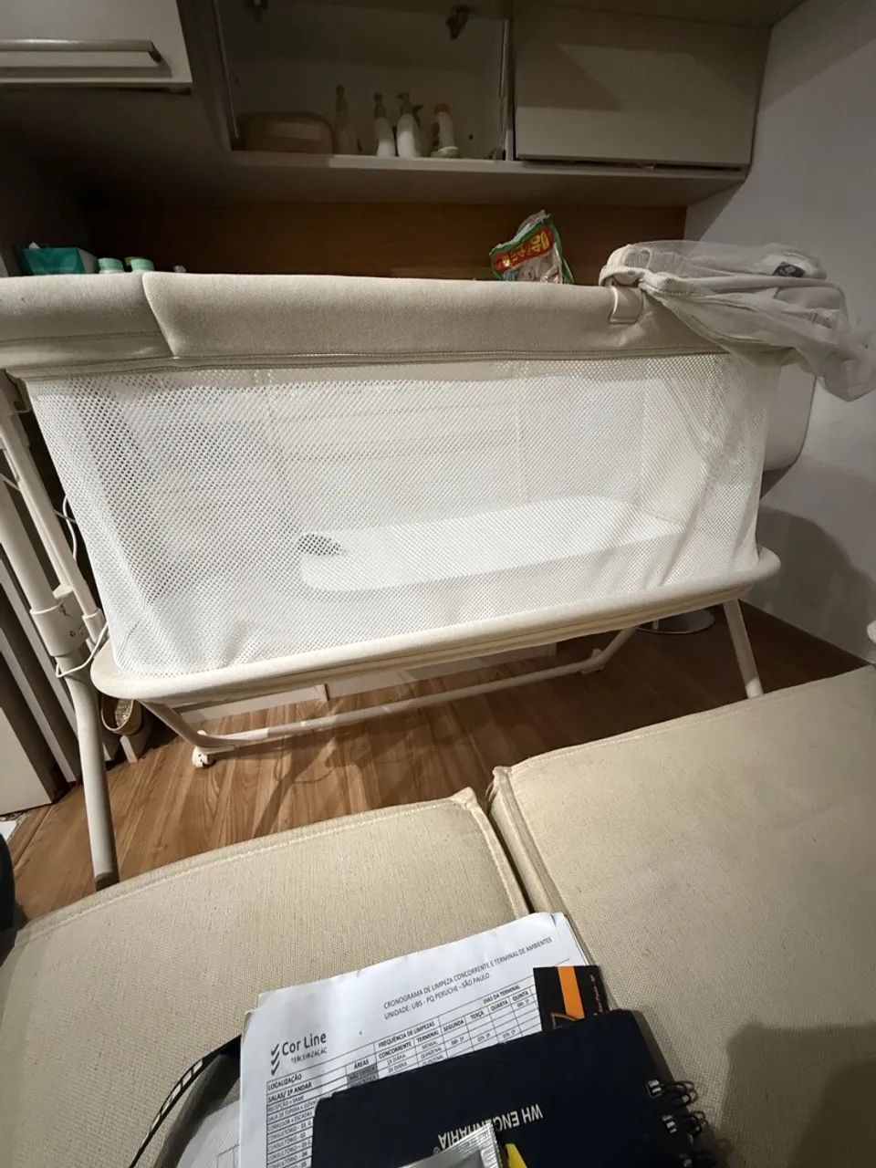 Berço portátil balanço automático  - Foto 5