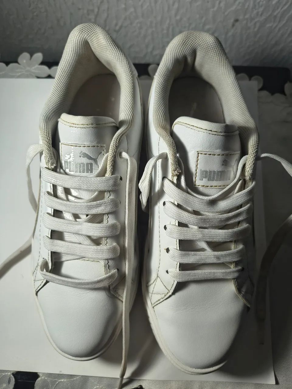 tênis puma carina platform branco 36 - Foto 2