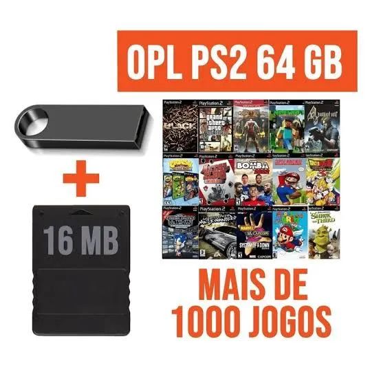 1000 jogos para seu ps2 