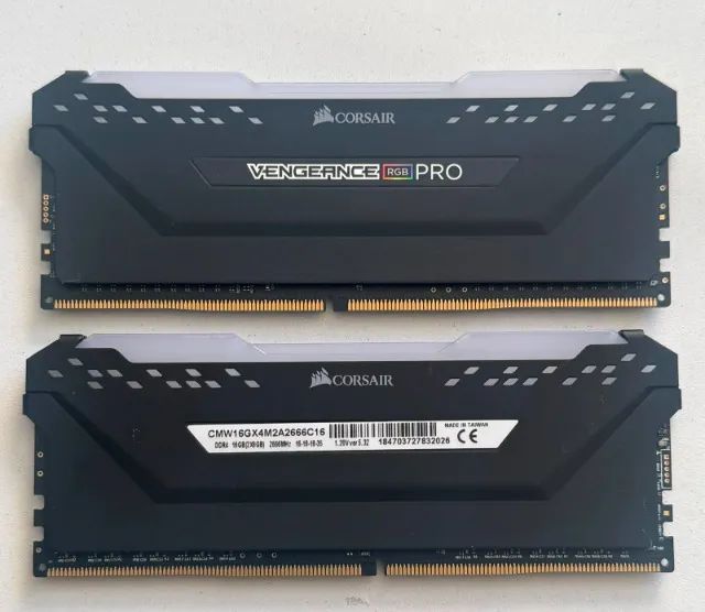 MEMORIAS CORSAIR 16GB (2X8) 2666 MHZ