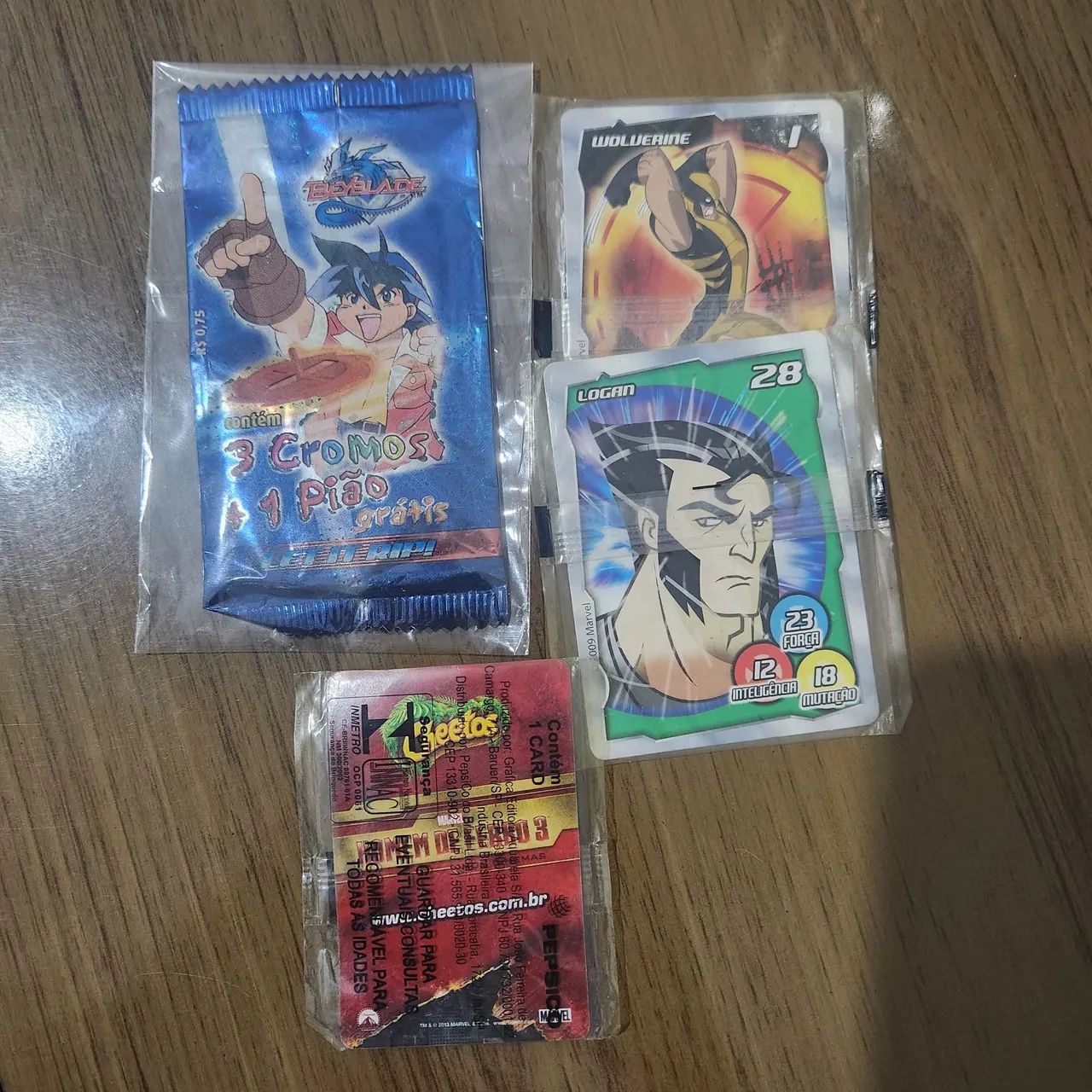 Cartas lacradas elma chips + envelope bayblade
