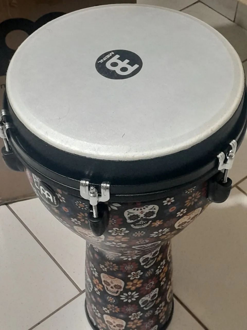 Djembe Mail 12 polegadas zero na caixa - Foto 4