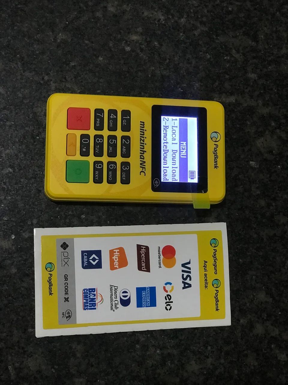 Minizinha NFC Pagseguro