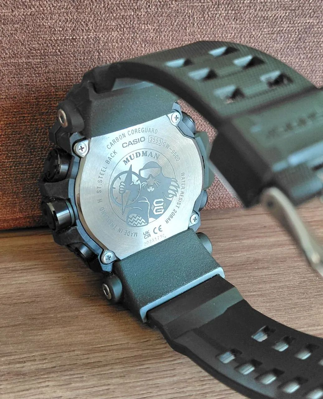 Relógio Casio G-Shock Mudman GW-9500 Carbon - Foto 5