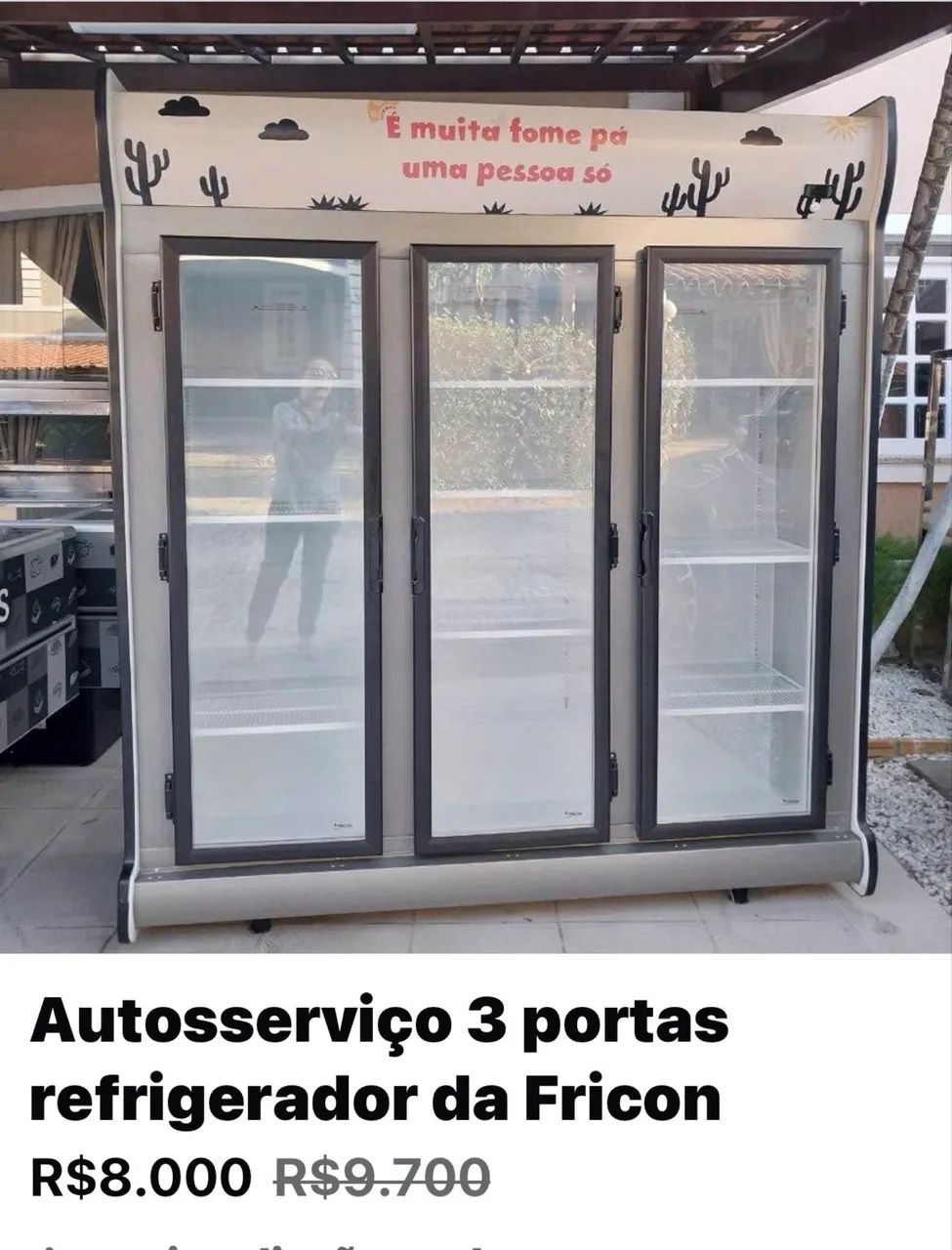 Auto serviço- freezer 3 portas  - Foto 2
