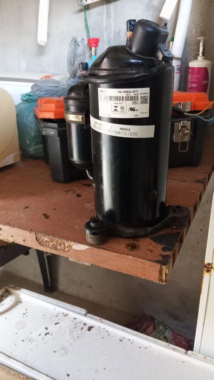 Compressor 18 mil BTUs gás R 410 