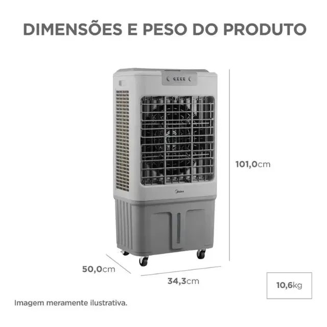 Climatizador 3 em 1 Midea - Foto 4