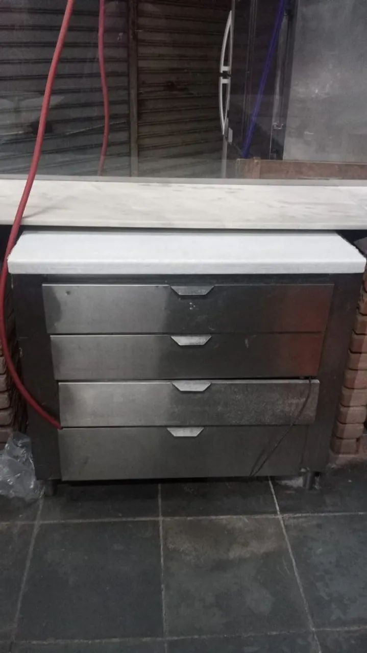 Gaveteiro inox