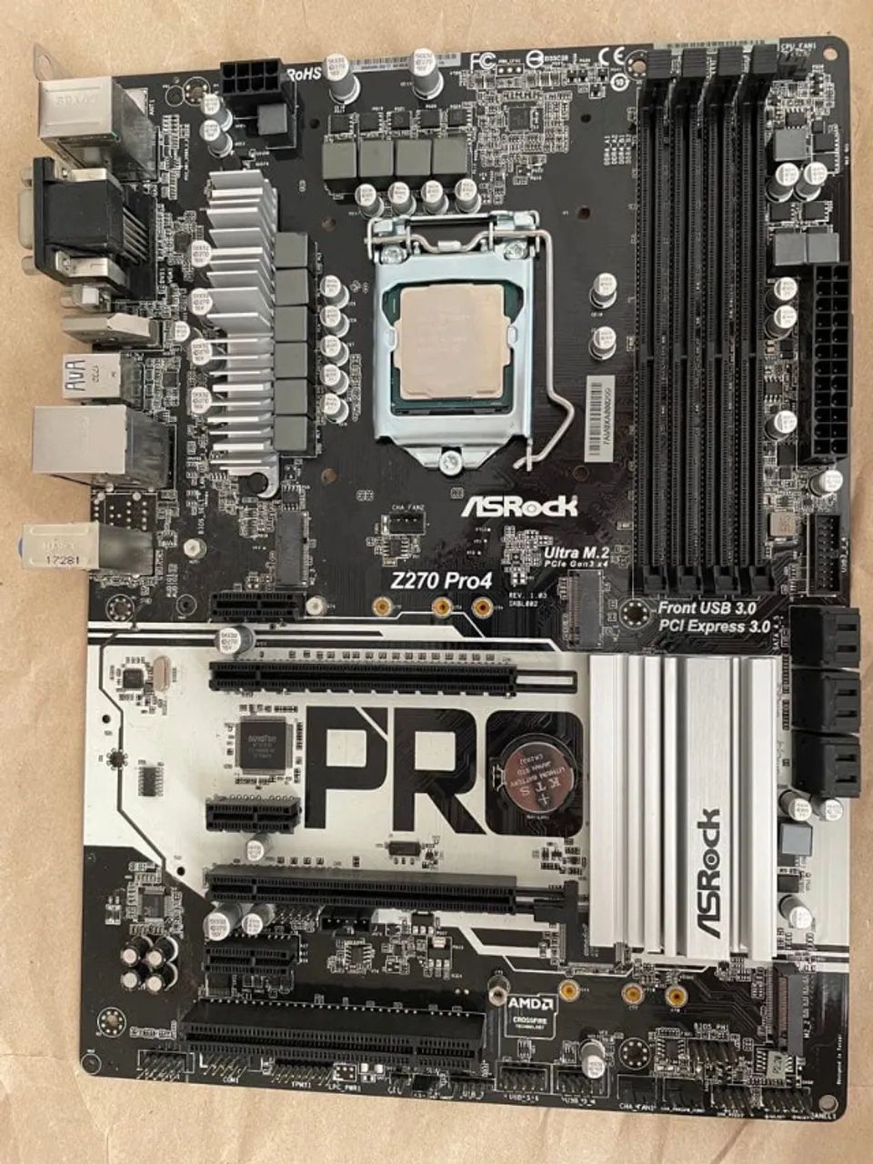 7700k z270 pro4 セット Intel Core i7-7700K + ASRock Z270 Pro4
