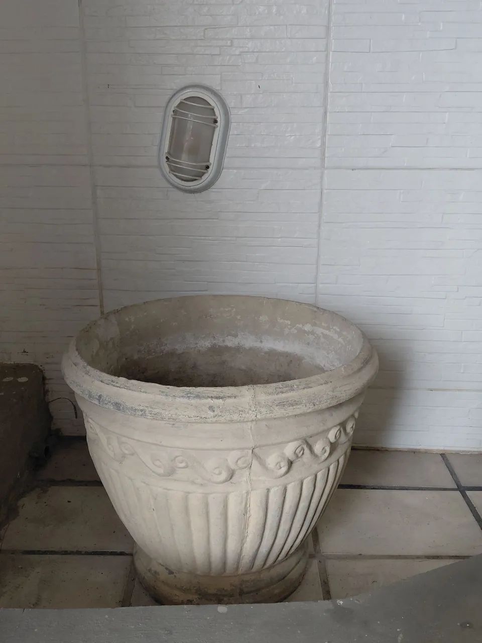Vaso sementeira elegante tamanho 42x45