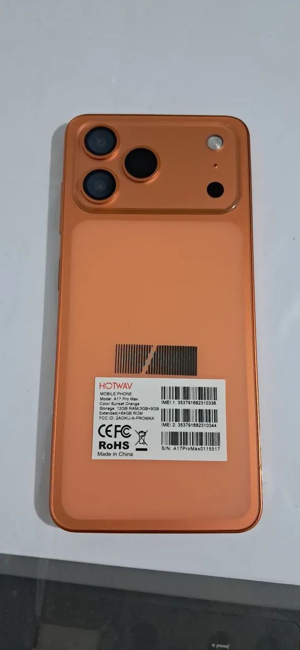 Celular Hotwav a17 Pro Max 