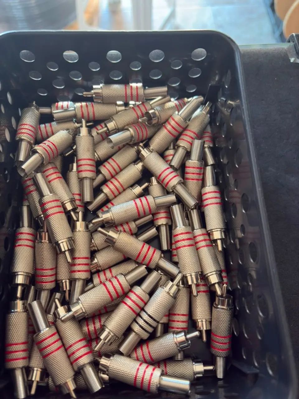 Plug RCA Metálico - R$ 2 a Unidade - Foto 4