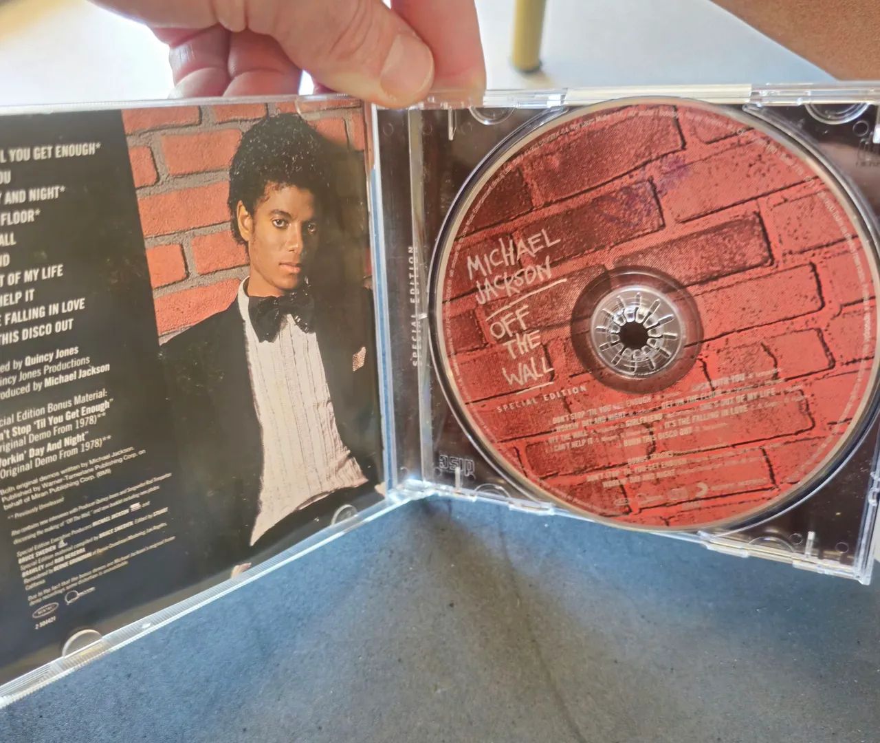 Combo CDs Michael Jackson - Off the wall, Thriller, Dangerous, Blood on the dance floor - Foto 5