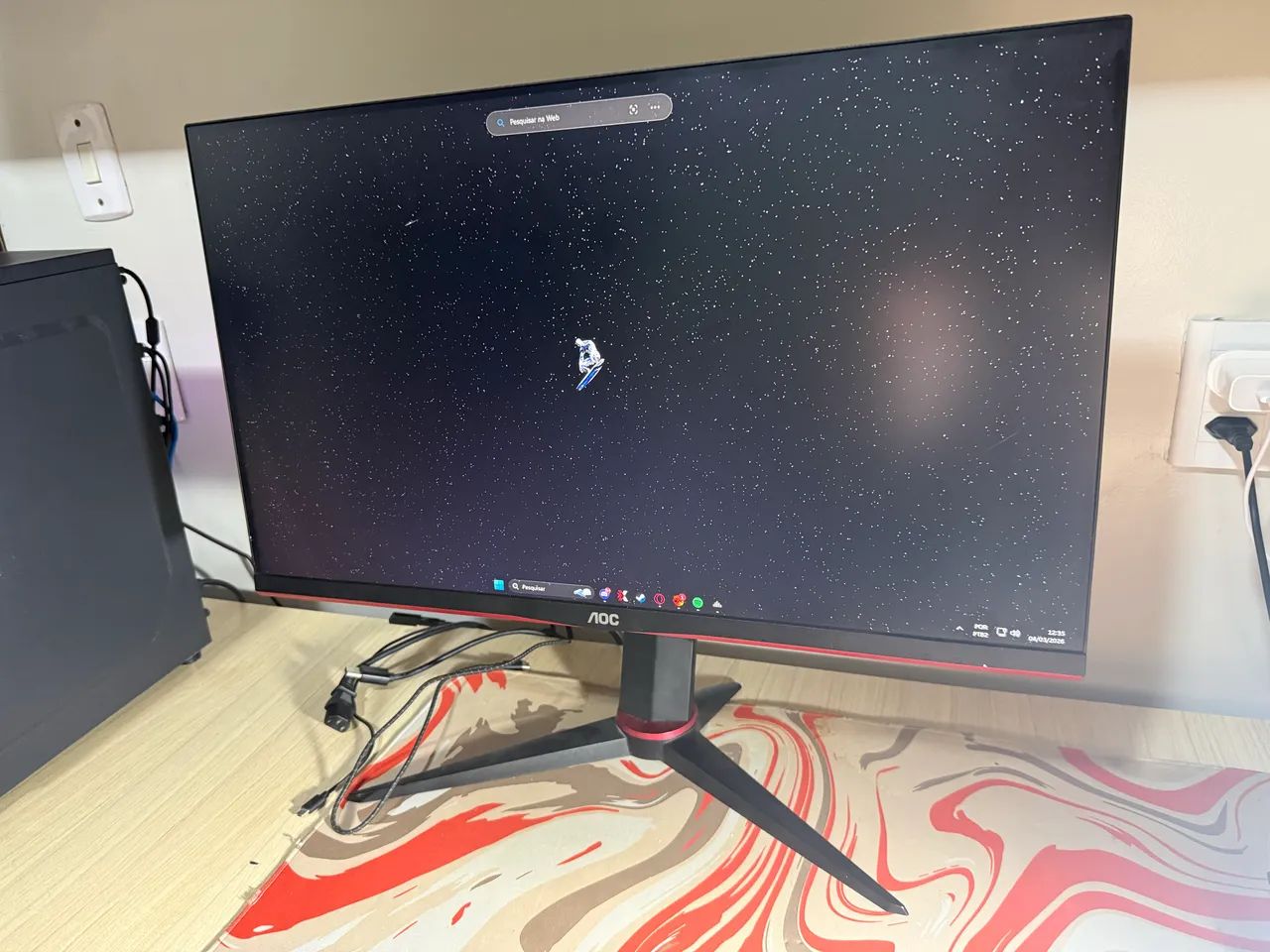 Pc Gamer Ryzen 7 5700x3d + 2060 SUPER e monitor Gamer.  - Foto 5