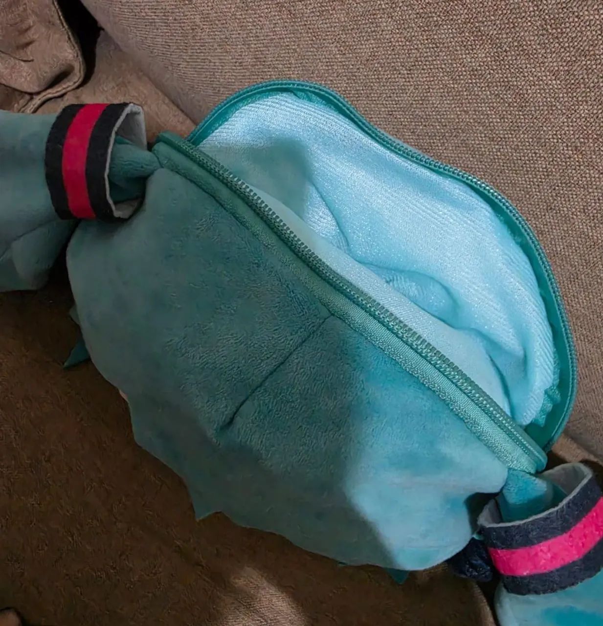 Bolsa pelúcia hatsune miku - Foto 2