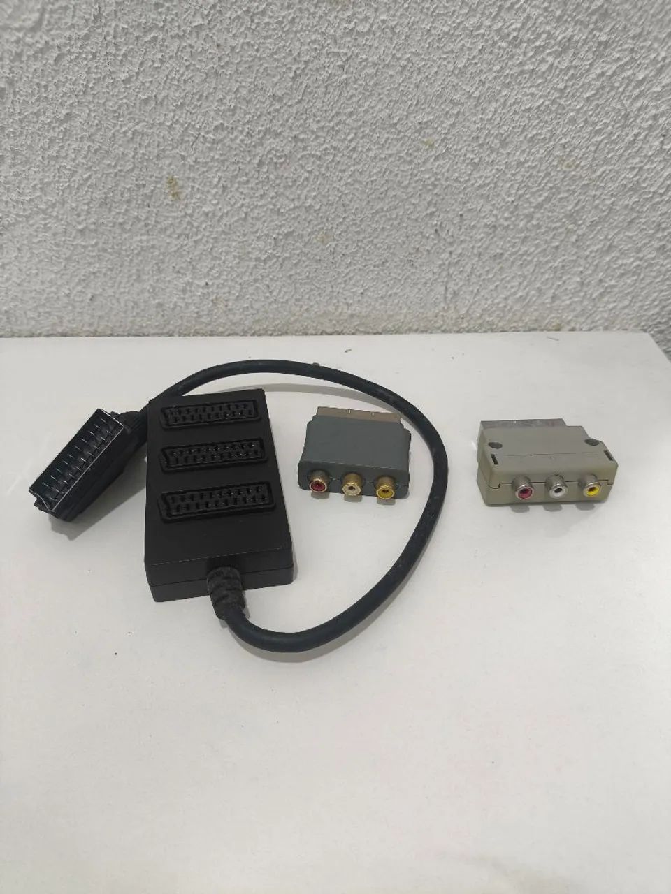 Kit divisor scart e adaptadores - Foto 2