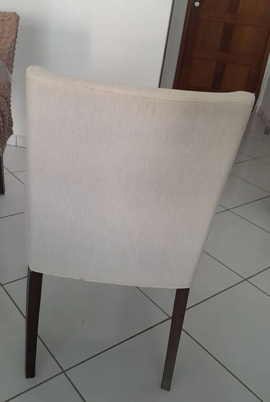 Cadeiras de linho. R$ 180,00 cada.  - Foto 3