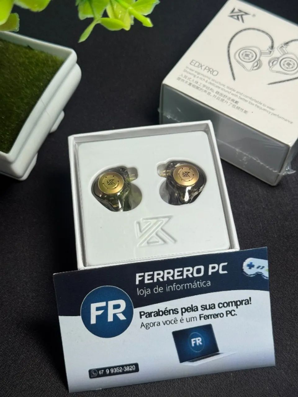 Fone de Ouvido KZ EDX PRO Black - Foto 2