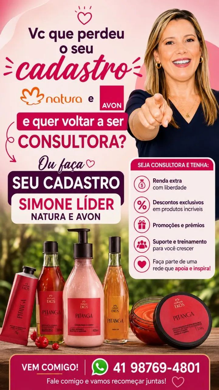 Seja uma consultora atura e avon - Foto 3