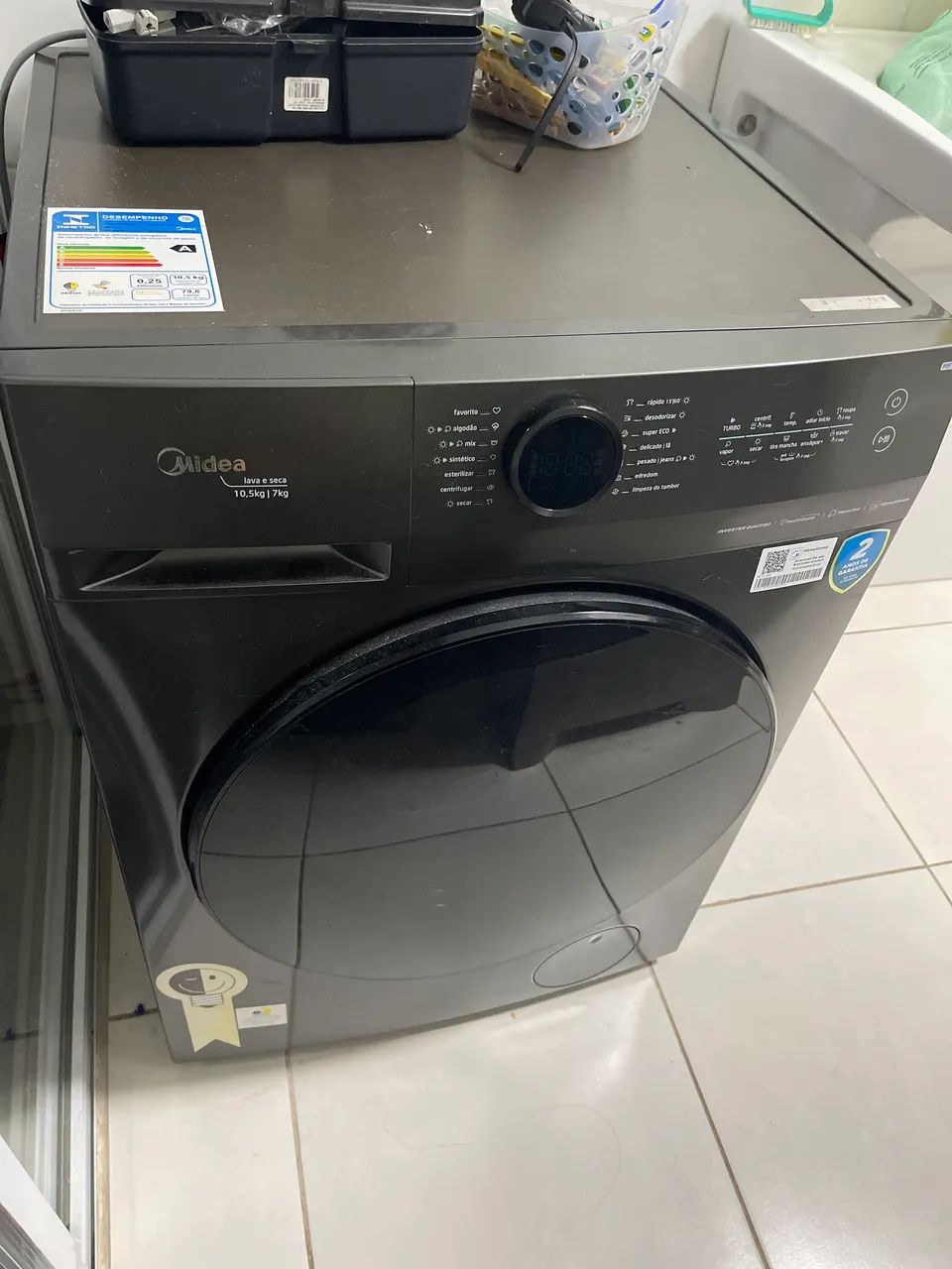 Máquina lava e seca midea 