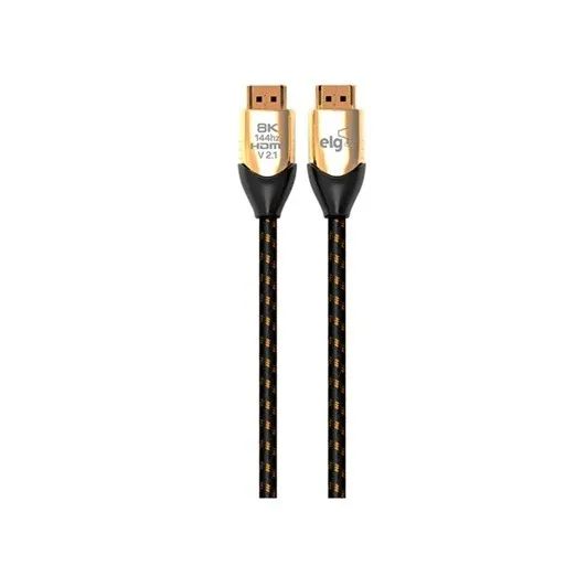 Cabo HDMI 2.1v Áudio e Vídeo UHDTV 8K Elg HS8K20 2 Metros
