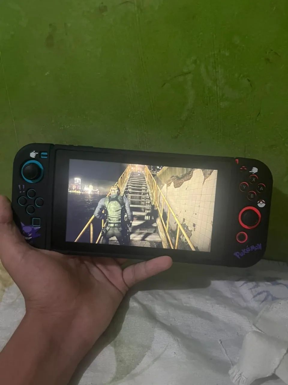 Nintendo switch v2 desbloqueado com joycons hall effect  - Foto 2