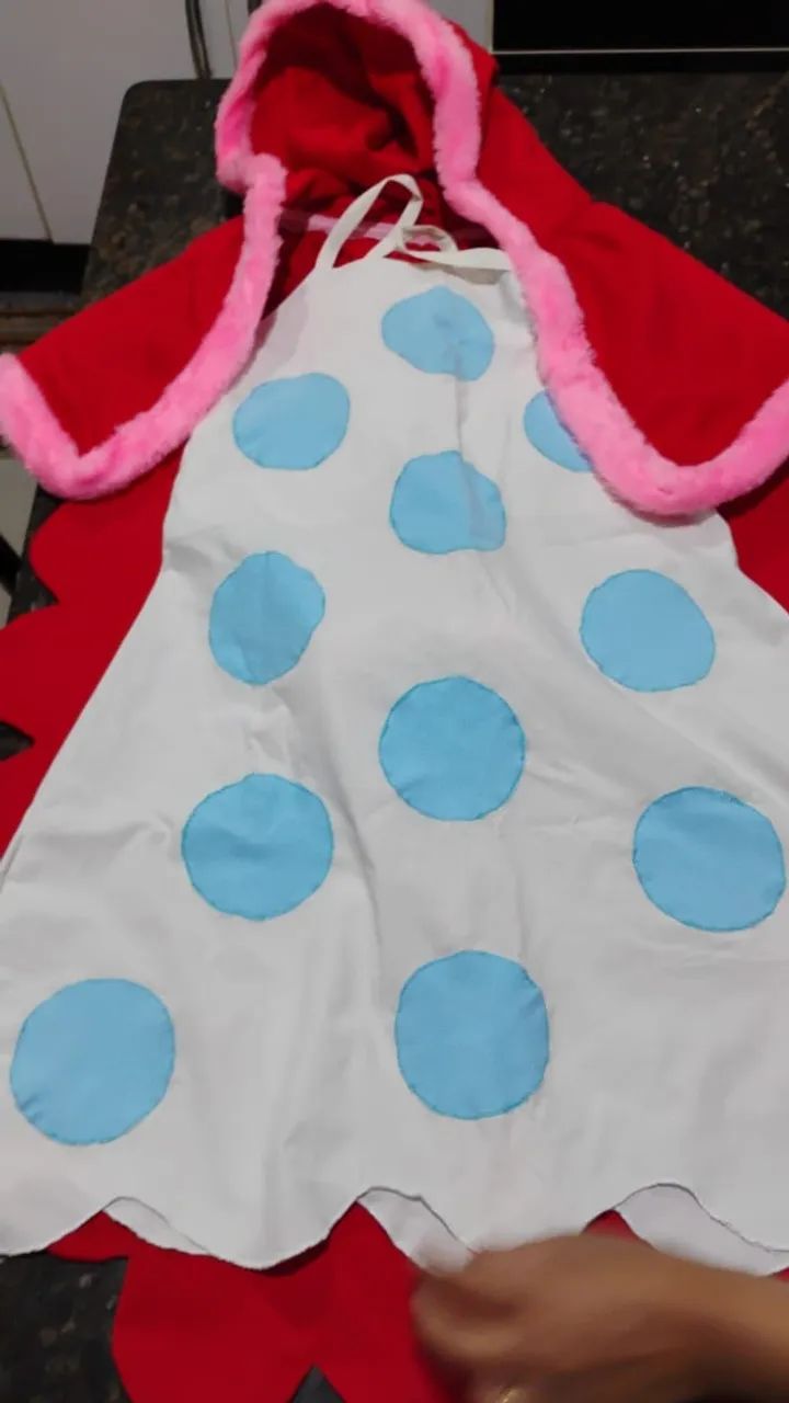 Cosplay One Piece Sugar - CAPA E VESTIDO ( não acompanha coroa ) - Foto 5
