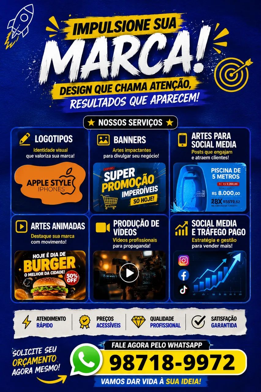     ? Sua Empresa Mais Profissional | Design e Marketing Digital