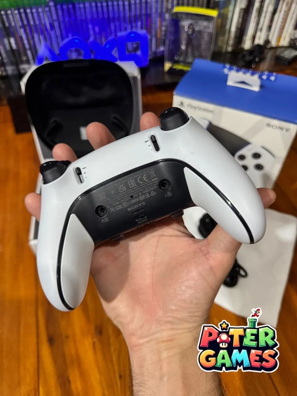 Controle PS5 EDGE ZERO com menos de 1 mês de USO! - Foto 2