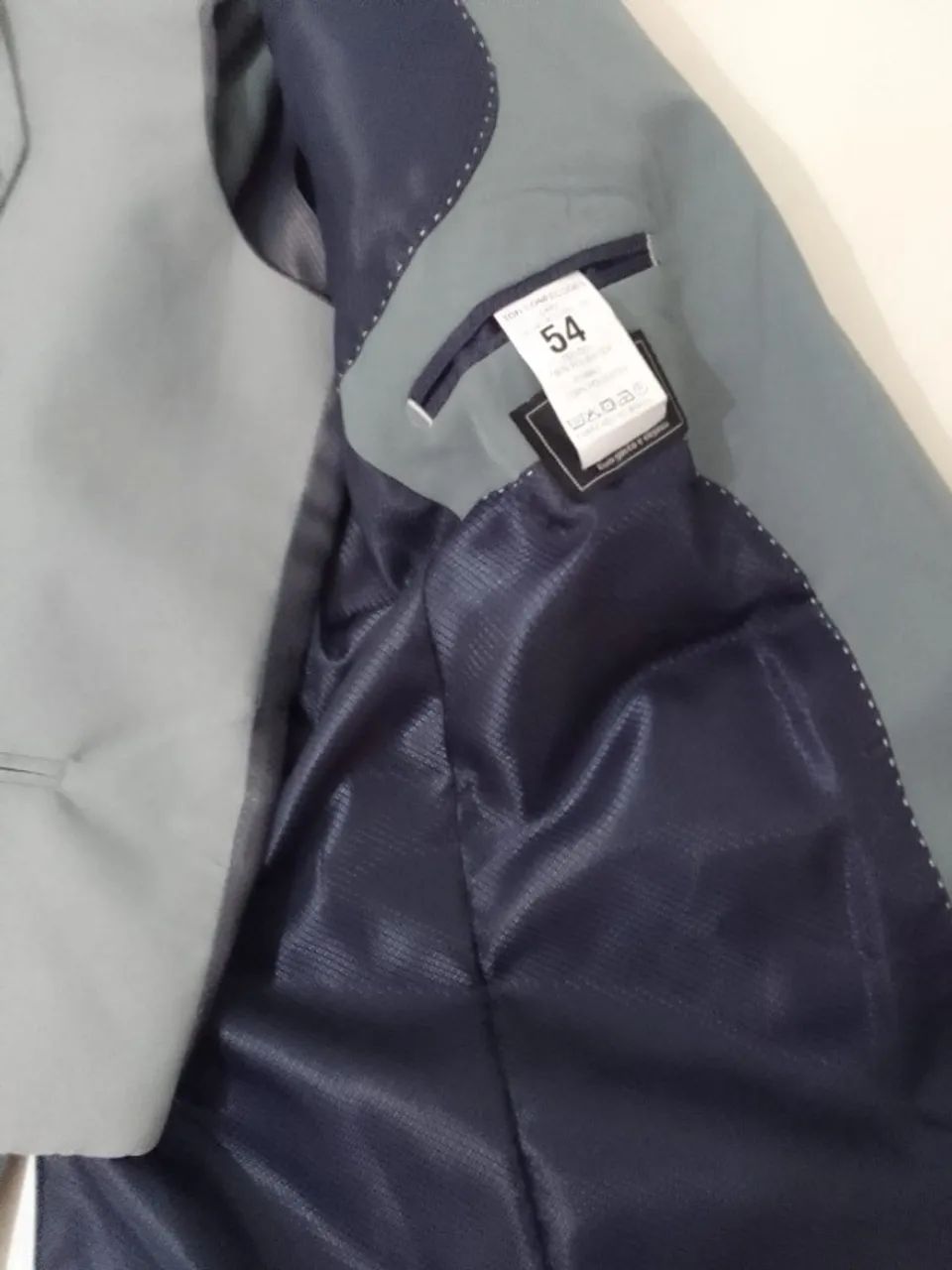 TERNO CALÇA E COLETE TAMANHO 54 - Foto 3