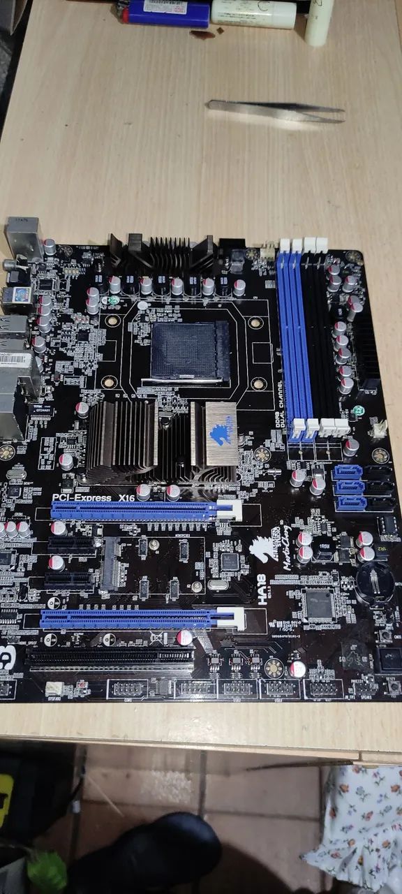 Placa mãe Wise case Ha18pl-990x am3+, fx