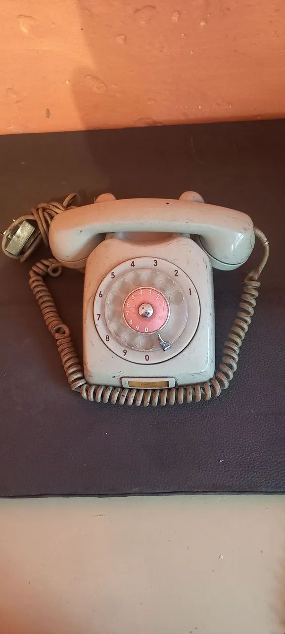 Telefone Padrão De Disco - Vintage