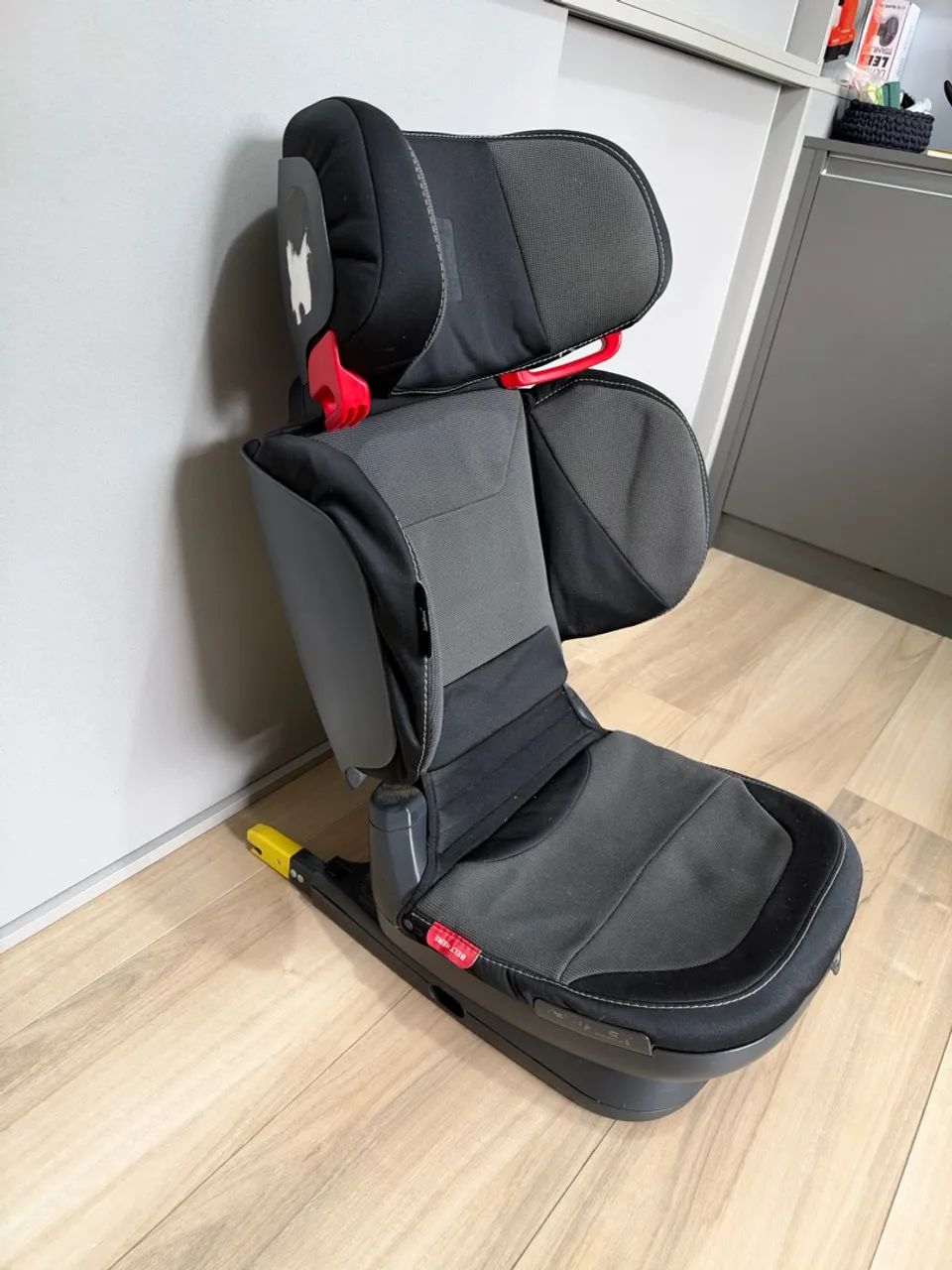 Assento de elevação reclinável com suporte lateral