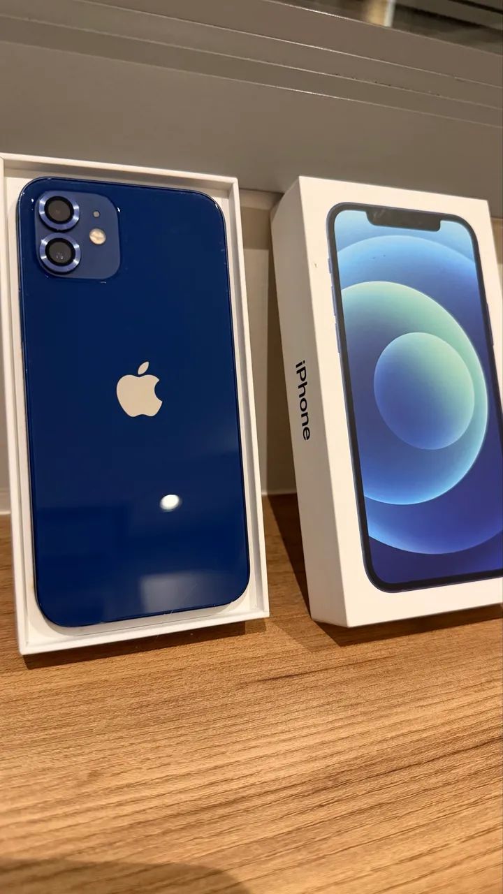 iPhone 12 128GB Azul - Muito Conservado, Excelente Oportunidade