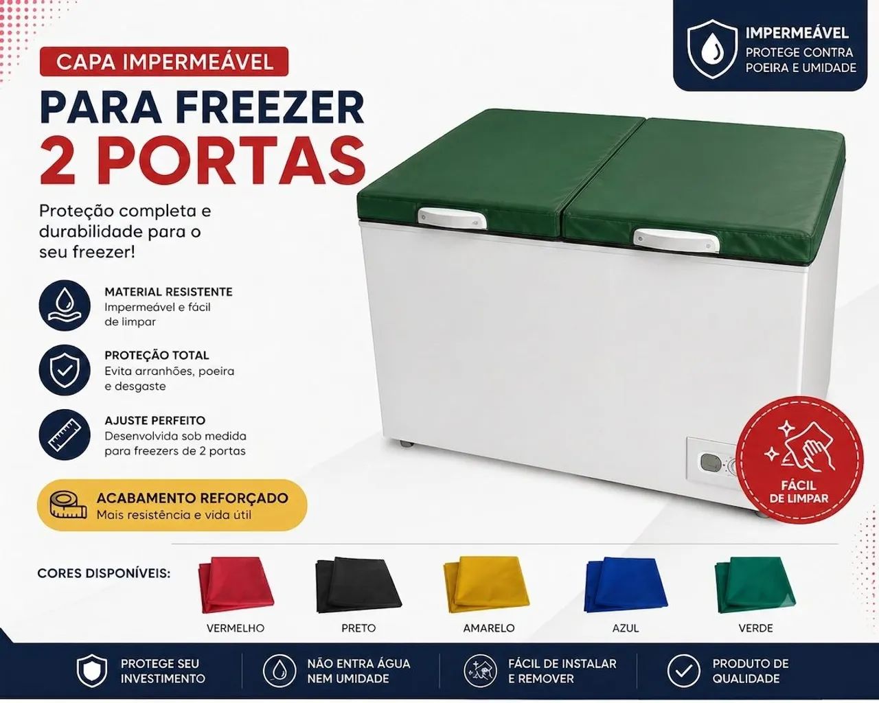 Capa para freezer  - Foto 4
