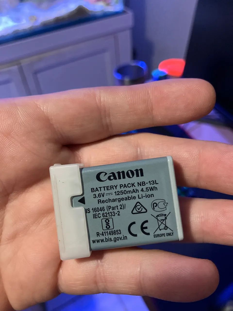 Bateria canon nb 13L