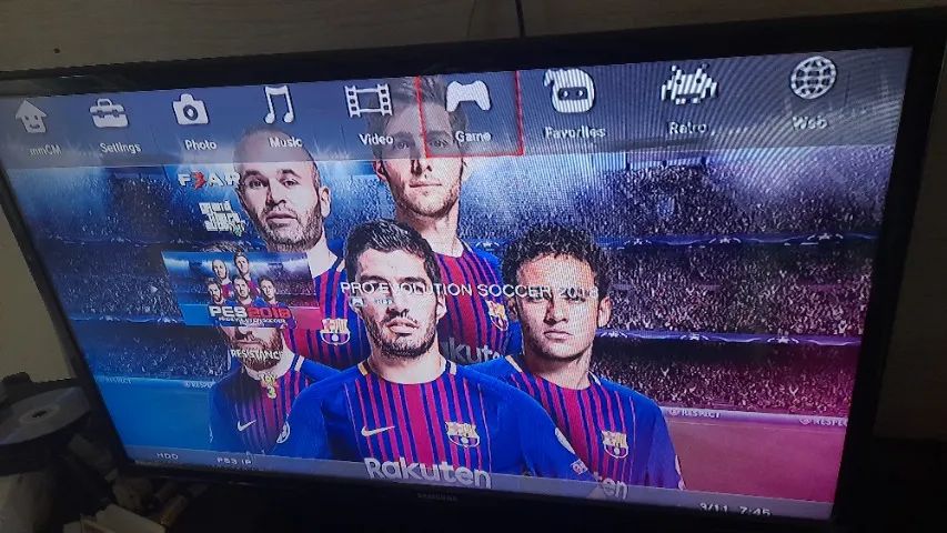 ps3 slim des/blo/que/a/do - Foto 5