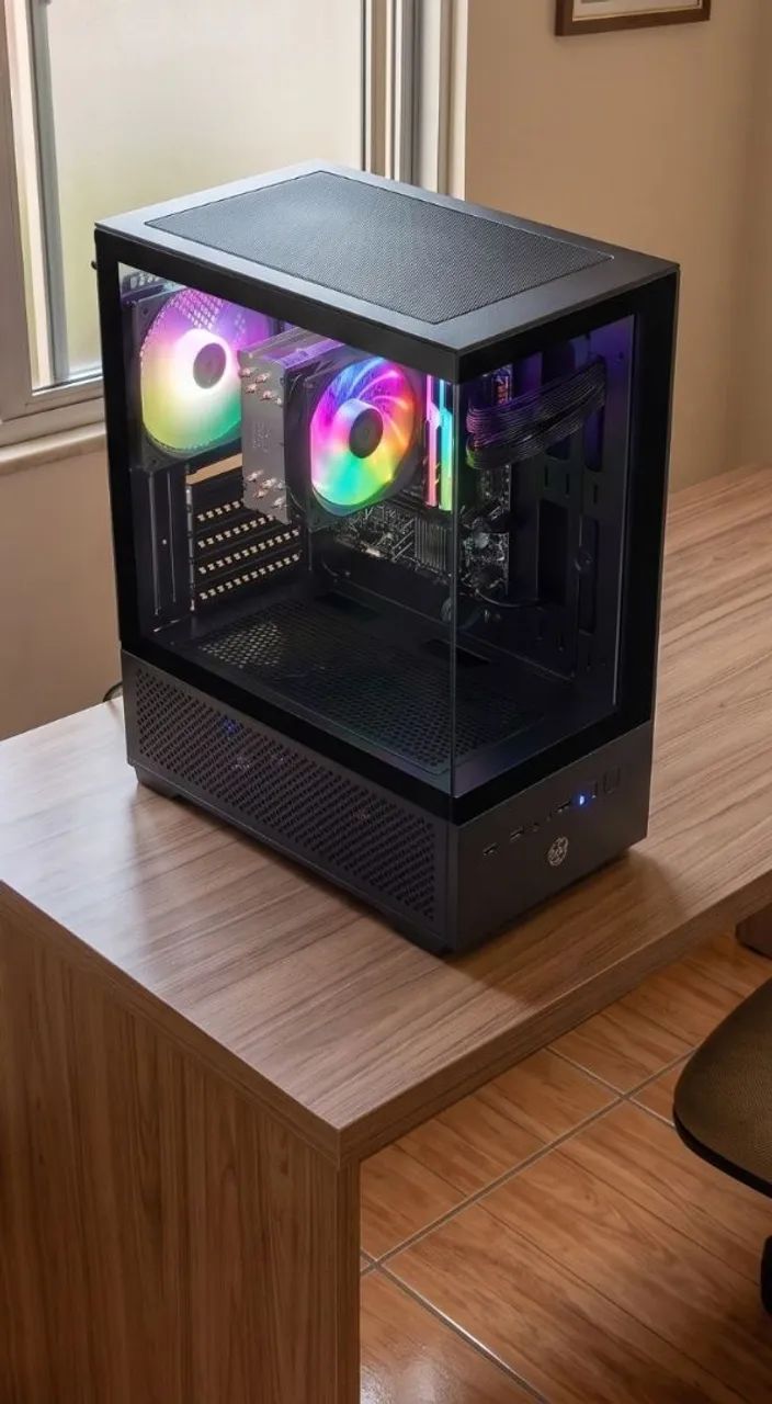 PC Gamer Ryzen completo c/ 8gb SSD