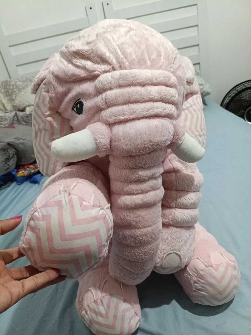 Almofada de elefante rosa