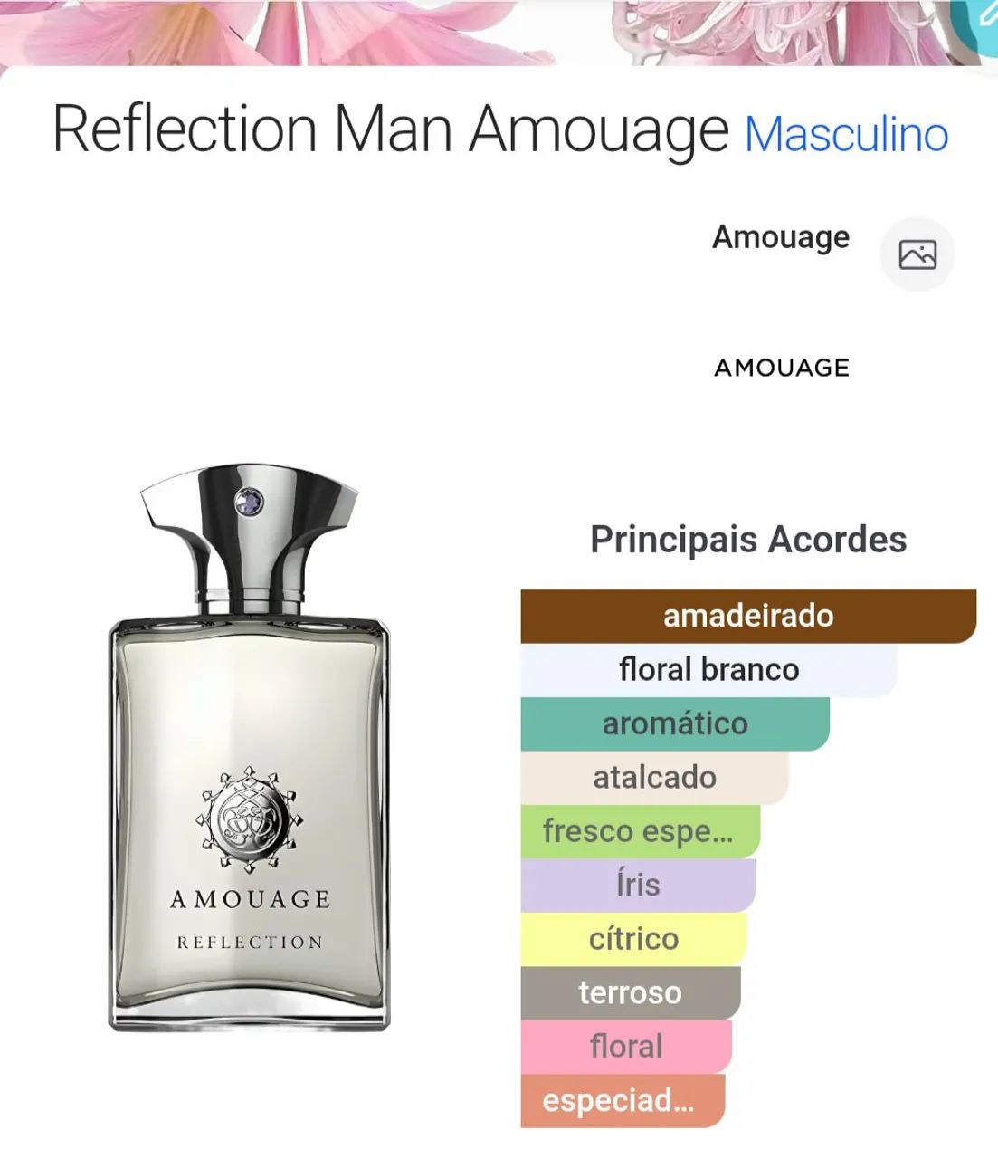 Perfume Reflection Man de Amouage antigo - Foto 5